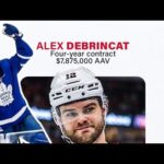 How does the Debrincat sign/trade impact the Leafs/Nylander?