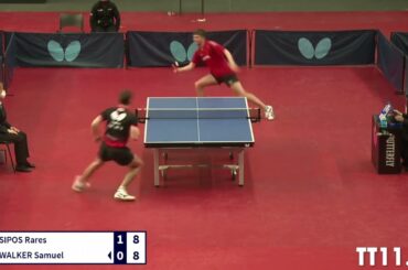 Rares Sipos vs Samuel Walker   1 16   European Olympic Qualification 2021