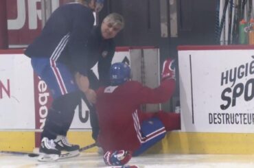 Pacioretty shocked after Drouin unknowingly jumped on ice without skate blades