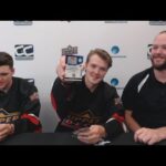 Rudolfs Balcers From The Sharks & Drake Batherson From The Senators Opening 18-19 MVP Hockey Box