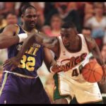 Shawn Kemp VS Karl Malone！1996 NBA WCF Game 7 Utah Jazz VS Seattle SuperSonics