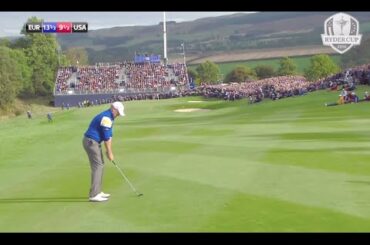 The 2014 Ryder Cup Winning Moment