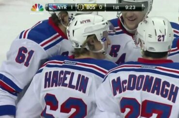 Carl Hagelin scores his fourth goal of the 2013 season 2.12.13