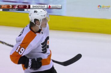 Nolan Patrick's Shootout Winner! - Philadelphia Flyers vs Arizona Coyotes 2/10/28