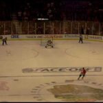 Andrew Ladd Shootout Winner 2009 Home Opener