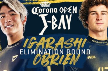 Kanoa Igarashi vs Liam O'Brien | Corona Open J-Bay 2023 - Elimination Round Heat Replay