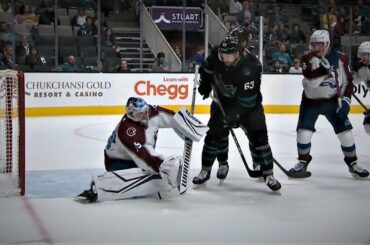 Viel Pots The Sharks First Goal Since They Played Florida To Get His Team On The Board