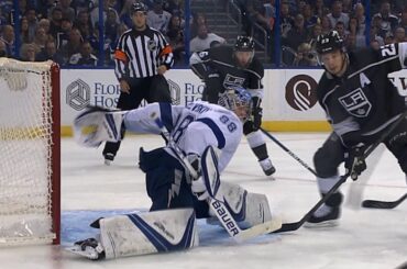 Vasilevskiy's incredible behind-the-back save