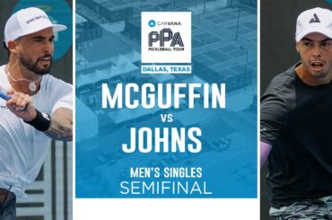 Tyson McGuffin and Ben Johns face off for a spot on Championship Sunday