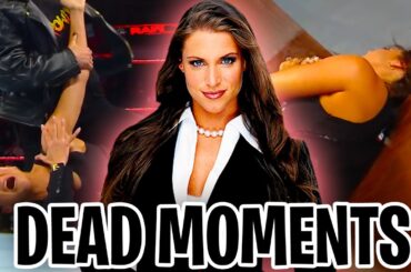 STEPHANIE MCMAHON DEAD MOMENTS