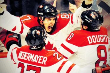 Sidney Crosby Golden Goal - Heard from 16 different TV Broadcasts - Olympics 2010 (HD)