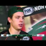 Wild defenseman Mike Reilly on his first NHL game