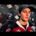 Mason Geertsen on Vancouver's 3-0 win over Don Hay and Kamloops Oct. 17, 2014