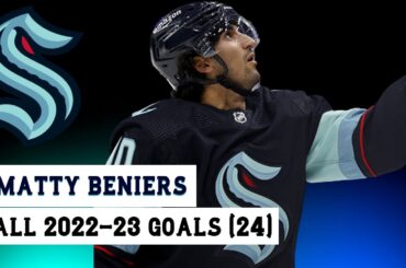 Matty Beniers (#10) All 24 Goals of the 2022-23 NHL Season