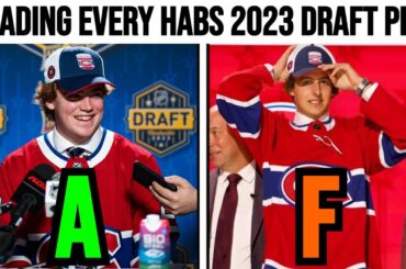 GRADING EVERY HABS PICK AT 2023 NHL DRAFT - MONTREAL CANADIENS PROSPECT TALK