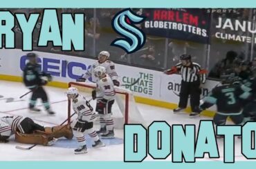 SEATTLE KRAKEN - RYAN DONATO GOAL VS BLACKHAWKS (1-17-22)