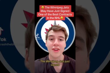 The Winnipeg Jets May Have Just Signed One of the Best Contracts in the NHL! #shorts #winnipeg #news