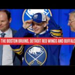 NHL Analyst Ranks The Boston Bruins, Detroit Red Wings And Buffalo Sabres | 2023 NHL Draft