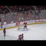 Montreal Canadiens goalie Samuel Montembeault warms up 1/17/23