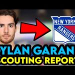 New York Rangers Top Goalie Prospect Dylan Garand Scouting Report & Player Breakdown!