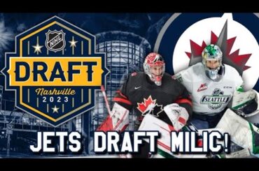 Winnipeg Jets Draft Thomas Milic 151st Overall!!