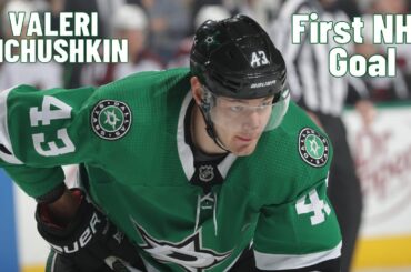 Valeri Nichushkin #43 (Dallas Stars) first NHL goal Nov 3, 2013 (Classic NHL)