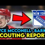 New York Rangers Top Centre Prospect Bryce McConnell-Barker Scouting Report!