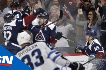 Nathan MacKinnon Sets Up Erik Johnson For Avalanche's Overtime Winner