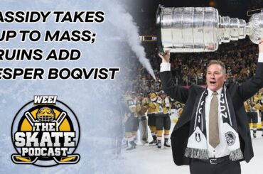 Bruce Cassidy Brings the Cup to Mass, Bruins Sign Jesper Boqvist | The Skate Pod Ep 208