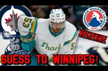 Winnipeg Jets Sign C.J Suess to AHL Contract!! Jets Fan Reaction!!