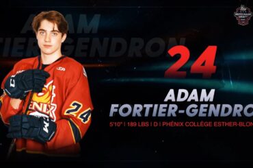 2022 QMJHL Draft : Adam Fortier-Gendron