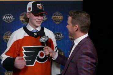 Oliver Bonk (Philadelphia Flyers) NHL Network Interview - 2023 #NHLDraft