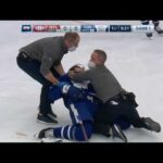 NHL Hit - Canadiens @ Maple Leafs - Perry hit Tavares - 20 05 2021