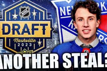 GABE PERREAULT: THE OTHER STEAL OF THE 2023 NHL DRAFT? (New York Rangers Prospects News Today 2023)