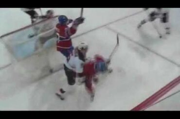 Erik Cole's Hit On Adam Larsson (December 17 2011)