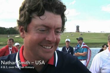 2013 Walker Cup: Nathan Smith on Sunday's Victory