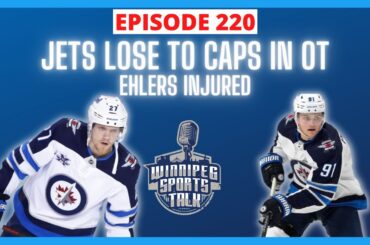 Winnipeg Jets lose in overtime to Washington Capitals, Nikolaj Ehlers injured, Orlov to have hearing