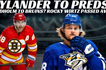 Huge NHL Trade Rumours - Nylander to Preds? Lindholm to Bruins? Hawks Owner Rocky Wirtz Passed Away