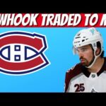 ALEX NEWHOOK TRADED TO THE HABS!! | Habs Trade News Today