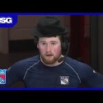 Alexis Lafreniere's Pumped After His First NHL Goal | New York Rangers