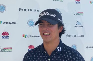 Bogey-free round for Jack Thompson in Round 3 Golf Challenge NSW Open