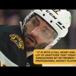 Patrice Bergeron Retires After 19 Seasons With Boston Bruins