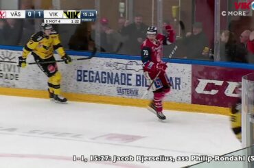 VIK-TV: Highlights från slutspelsmatchen Västervik-Västerås 1-2 i CMORE