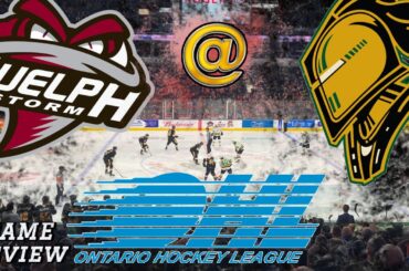 Guelph Storm at London Knights | November 9, 2021 | OHL Hockey Full Game Highlights, Review, Summary