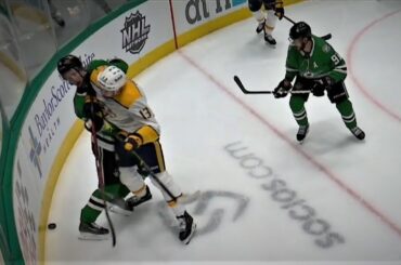 Yakov Trenin Catches John Klingberg With Elbow | 5 Minute Major Reduced To 2 Minute Elbowing