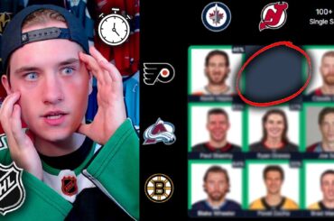 can you pass this IMPOSSIBLE hockey quiz in 5 minutes..? (EXTREME Puckdoku)