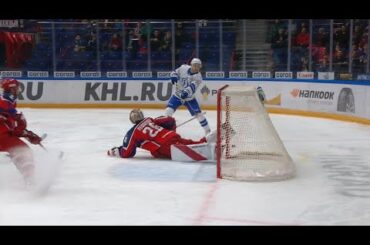 Fedotov saves on Shipachyov shot