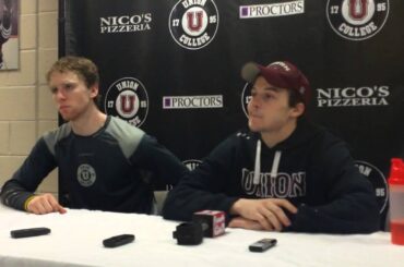 Mat Bodie and Troy Grosenick postgame - 1/18/13