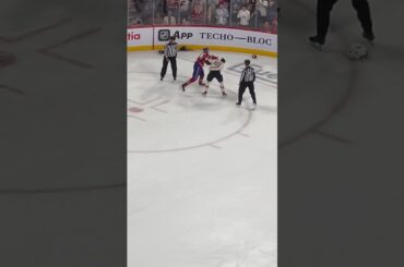 AJ Greer vs Joel Edmundson Fight💥👊🏻 |Joel Edmundson’s Last Game with the Montreal Canadiens🥲