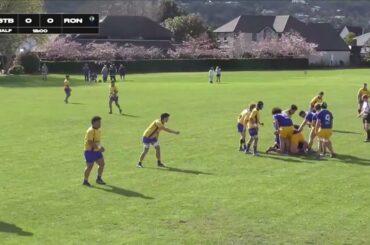 2020 St Bernards College vs Rongotai College